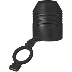 ProPlus 344164 Abdeckkappe für Anhängerkupplung Gummi schwarz mit Ring