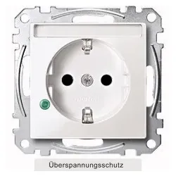 MERTEN SCHUKO-Steckdose pwsÜbersp.Sch.Schriftf. MEG2305-0419 - Zubehör Stromvers