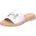 Pantoletten für Damen Weiß 41