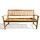 GRASEKAMP Belmonte 160 x 63 x 90 cm Natur