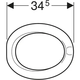 Geberit Bambini WC-Sitzring rot
