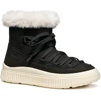 GEOX J LAQUINNY Girl Ankle Boot, Black, 38 EU