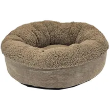 Nobby Komfortbett rund 50 x 22 cm taupe