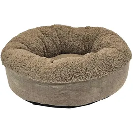 Nobby Komfortbett rund 50 x 22 cm taupe