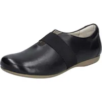 Josef Seibel Damen Slipper Fiona 81, Frauen Slip On,Weite G (Normal),schluepfschuhe,Slip-ons,freitzeitschuhe,Mokassins,schwarz,40 EU - 40 EU