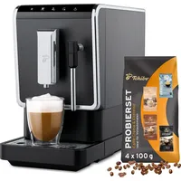 Tchibo Kaffeevollautomat Esperto Latte Anthrazit - INKLUSIVE Kaffe...