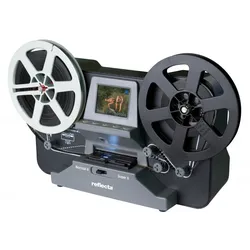 Reflecta Film Scanner Super 8 – Normal 8, Film-/Dia-Scanner, Schwarz, LCD, 6,1 c