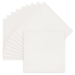 buttinette Keilrahmen-Set "Quadrat", 10er-Pack, in verschiedenen Größen