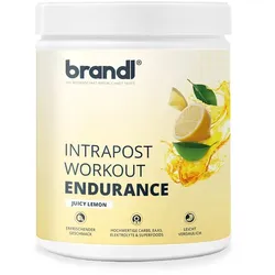Brandl Nutrition Ausdauer-Drink Elektrolyte (Mineralien) | Isotonisches Getränk EAAs-Pulver & Superfoods Lemon 600 g 