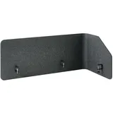 Beliani Schreibtischtrennwand FOLDY 120 x 50 cm Dunkelgrau