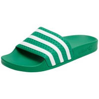 adidas Damen Adilette Slide Sandal, Green/Cloud White/Green, 38 EU