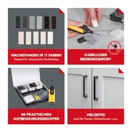 EasyMaxx PVC- & Vinyl-Reparaturset 19 St.