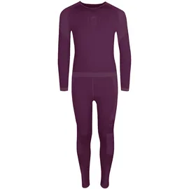 TROLLKIDS Hemsedal Funktionsunterwäsche-set - Plum - 110 cm