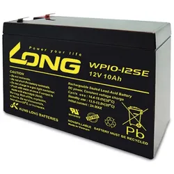 KUNG LONG Blei-Akkumulator WP10-12SE, 12 V-/10 Ah, zyklisch
