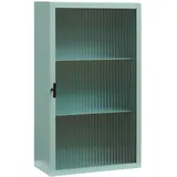 [en.casa] Hängeschrank Zundert 60 x 35 x 15 cm Mintgrün