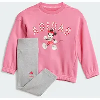 Adidas Disney Minnie Maus Jogginganzug rosa|bunt|hellrot 68-72cm 6-9M