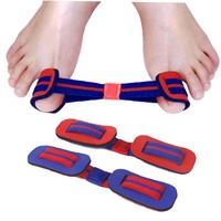 Zonster Big Toe Strap-Strecker Exerciser dehnbarer Gürtel Nylon-elastisches Band-Training Band Stretcher Alignment Hallux Valgus Corrector Foot Pain Relief