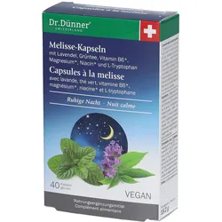 Dr.dünner Kapseln mit Melisse
