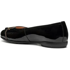 GEOX Damen D ANNYTAH Ballet Flat, Black, 37 EU