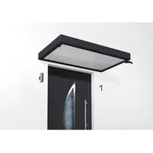 Gutta Rechteckvordach NM 200 x 90 cm anthrazit