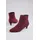 aniston shoes Stiefelette ANISTON SHOES, Damen, Gr. 40, rot (bordeaux), Textil, Veloursleder, Schuhe Stiefelette, Reißverschluss-Ankelboots, Trichterabsatz - NEUE KOLLEKTION