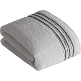 VOSSEN Cult de Luxe Badetuch 100 x 150 cm light grey