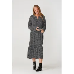 Anna Langarmed Kleid - schwarz - Amis de Copenhague
