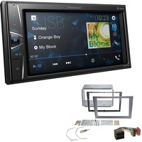 EHO Pioneer DMH-G220BT 2-DIN Autoradio Bluetooth USB AUX passend