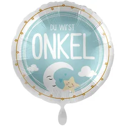 Du wirst Onkel Folienballon 71cm