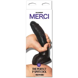 Doc Johnson Merci The Perfect P-Spot Cock - Schwarz
