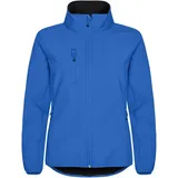 New Wave Clique Classic Softshelljacke Damen - royalblau XL