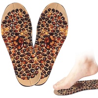 AUTOECHO Massage-Einlegesohle - Schuheinlagen für Damen,Silikon Kopfsteinpflaster Fußmassagegerät Druckpunktmatten für Fußmassagematte Fußmassagegerät
