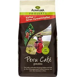 ALNATURA Peru Café Bio-Kaffee, gemahlen Arabicabohnen 500,0 g