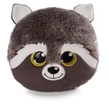 NICI Glubschis Waschbär Clooney 33 x 32 cm Grau