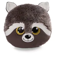 NICI Glubschis Waschbär Clooney 33 x 32 cm Grau