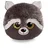 NICI Glubschis Waschbär Clooney 33 x 32 cm Grau