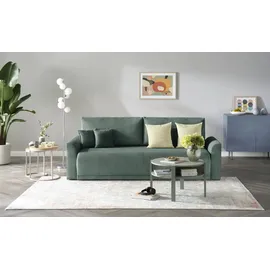 Sofa.de Big Sofa Webstoff 3-Sitzer Grau