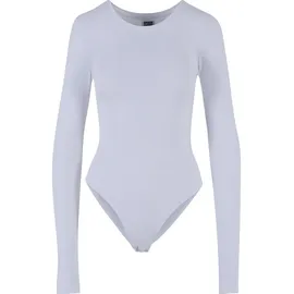 URBAN CLASSICS Damen Body Ladies Stretch Jersey Longsleeve Body White S - S