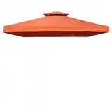 Testrut Pavillon-Ersatzdach Dachbezug Livorno, ca. 300 x 300 cm rosa