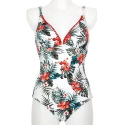OLYMPIA Damen Badeanzug Badeanzug, weiß, 36B