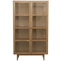 Furnhouse Vitrine ¦ holzfarben ¦ Maße (cm): B: 100
