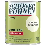 SCHÖNER WOHNEN-Farbe Home Buntlack  (Cremeweiß, Seidenmatt, 750 ml, Wasserbasiert)