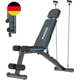Hantelbank Klappbar Verstellbar Multifunktions Trainingsbank Schrägbank Für Ganz