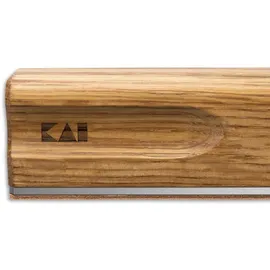 KAI Messerschleifer NEW EDGE Eichenholz - mit Abziehleder