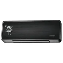 Concept QH4001 Wandkeramikheizung, 2000 W, schwarz