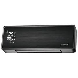 Concept QH4001 Wandkeramikheizung, 2000 W, schwarz