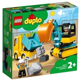 Lego Duplo Bagger und Laster 10931