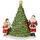 Villeroy & Boch Santa am Baum 20 x 17 x 23 cm grün/bunt