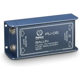 PALMER AUDIO LI 05 Line Isolation DI Box