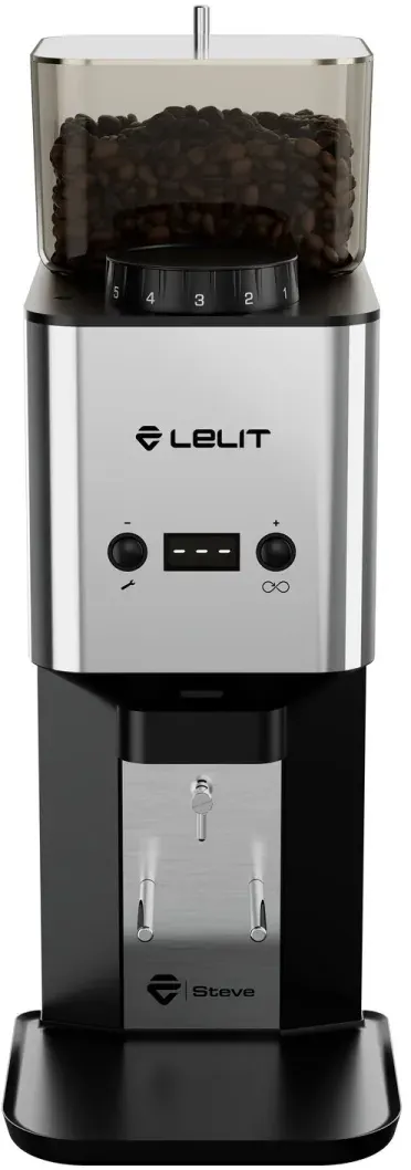 Lelit | Steve | Espressmühle | Edelstahl poliert